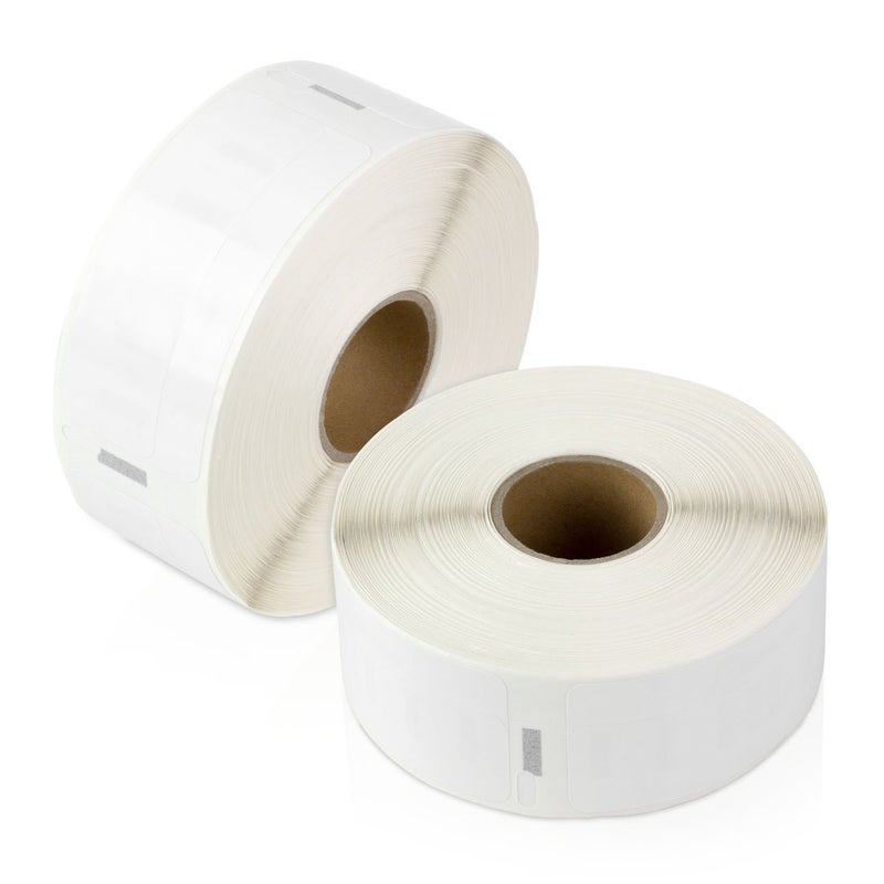 OfficeSmartLabels (3/4 x 2-1/2 inch) Return/Multipurpose Industrial Grade Plastic Labels, Compatible with 1933085 & 30330 Labels (4 Rolls / 450 Labels Per Roll) - Image 2